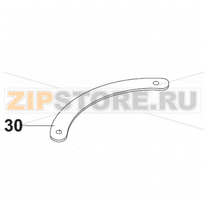 Bottom Fittings for Rem.Pl. 30 Bear Varimixer AR40 VL-1S                                                         Bottom Fittings for Rem.Pl. 30 Bear Varimixer AR40 VL-1SЗапчасть на сборочном чертеже под номером: 30Название запчасти на датском&nbsp;языке: Bottom Fittings for Rem.Pl. 30 Bear Varimixer AR40 VL-1S