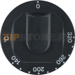 ЧЕРНАЯ РУЧКА Ø 70 ММ  140-320°C 