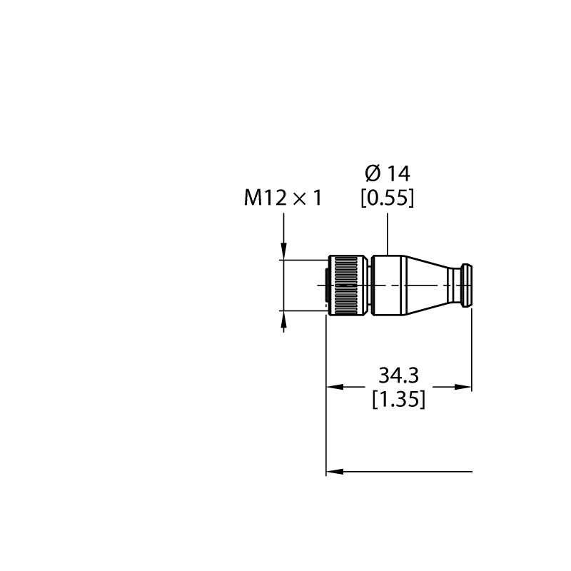 Кабель, тип: K Turck RK4.217T-2-RS4.217T/TS7198 