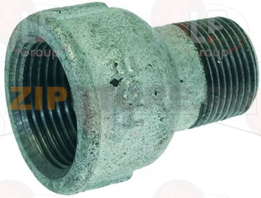 ЧУГУННЫЙ ПАТРУБОК Ø 1"F-3/4"M 