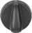 KNOB NARDI BLACK ø 38 mm