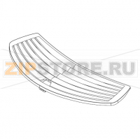Specchiato grate for drip tray V2 P0053 Saeco Talea Giro