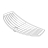 Specchiato grate for drip tray V2 P0053 Saeco Talea Giro