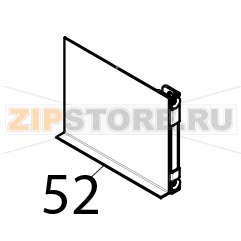 Portarullino destro Tecnoeka KF 965 Portarullino destro Tecnoeka KF 965Запчасть на деталировке под номером: 52