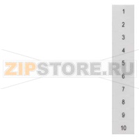 ТАБЛИЧКИ МАРКИРОВОЧНЫЕ 71 - 80 РАЗМЕР ZB6 Siemens 8WH8140-3AB75