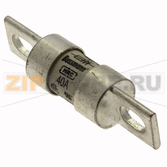 Предохранитель, 40 A, AC 500 В, DC 500 В, 200 кА, 21x81 мм, UL Eaton 40A 500V AC TAG FUSE 