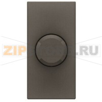 Механизм электронного поворотного светорегулятора, антрацитовый ABB 2CLA216030N1801