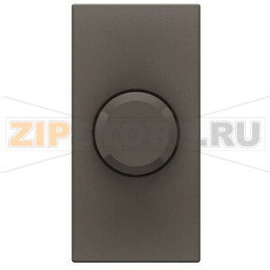 Механизм электронного поворотного светорегулятора, антрацитовый ABB 2CLA216030N1801 