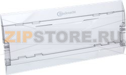 FRONT PANEL FOR FREEZER CONTAINER WHIRLP 