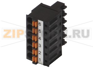 Аксессуар Plug for Ex e Modules LB9109.E.6.1 Pepperl+Fuchs General specificationsNumber of pins6Electrical specificationsRated voltage160 VRated current8 AMechanical specificationsCore cross-section0.14 ... 1.5 mm2HousingblackMassapprox. 5 gDimensions(W x H x D) 33.3 mm x 12.4 mm x 20.8 mmConstruction typespring terminalGeneral informationPacking unit1  item(s)