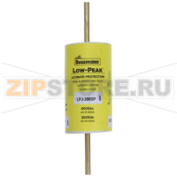 Предохранитель, 200 A, AC 600 В, 300 кА, 41x146 мм, J, UL, с задержкой Eaton LOW PEAK CLASS J T/D