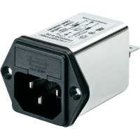 Фильтр сетевой 4 А, 250 В/AC, 1 мГн, 46x32 мм, 1 шт Schaffner FN 9260-4-06