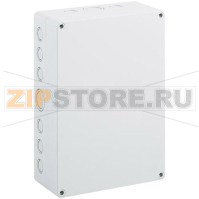Корпус 180x254x63 мм, материал: поликарбонат, серый, 1 шт Spelsberg TK PC 2518-6F-m 