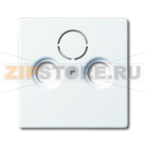 Накладка для розетки TV-R-SAT, белая ABB 2TKA000465G1 