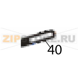 Hook-fixed shaft Godex EZ-1305 Hook-fixed shaft Godex EZ-1305Запчасть на деталировке под номером: 40Название запчасти Godex на английском языке: Hook-fixed shaft EZ-1305.