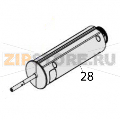 Ribbon rewind S/A Sato CL6NX Plus Ribbon rewind S/A Sato CL6NX PlusЗапчасть на деталировке под номером: 28Название запчасти на английском языке: Ribbon rewind S/A Sato CL6NX Plus.