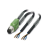 Кабель для датчика / исполнительного элемента Phoenix Contact SAC-3P-M12Y/2X3,0-PUR