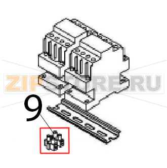 Terminal Angelo Po 091CP1E Terminal Angelo Po 091CP1EЗапчасть на деталировке под номером: 9