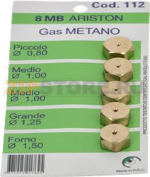 NOZZLE ARISTON 8MB METHANE 
