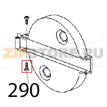 Vite M4x10 TCB inox Angelo Po KD130EAT Vite M4x10 TCB inox Angelo Po KD130EATЗапчасть на деталировке под номером: 290