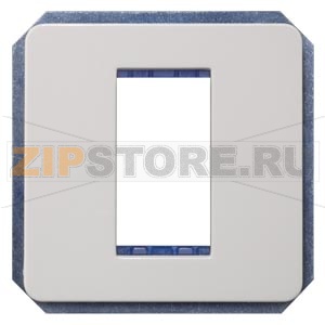 DELTA STYLE ДЕРЖАТЕЛЬ 1 МОДУЛЬ ТИТАНОВОБЕЛЫЙ Siemens 5TG1391 