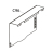 Top left cover Godex EZ-6300 plus