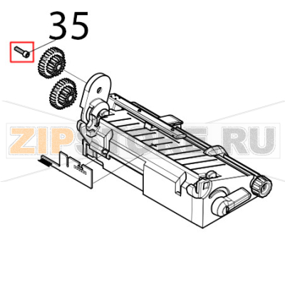 Screw DIN7984-M3x8 CAB EOS2 Screw DIN7984-M3x8 CAB EOS2Запчасть на деталировке под номером: 35
