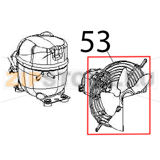 Fan guard Angelo Po DA51 Fan guard Angelo Po DA51Запчасть на деталировке под номером: 53