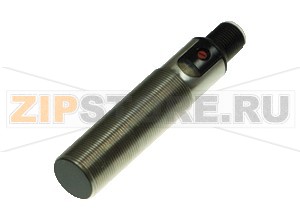 Ёмкостной датчик Capacitive sensor CBB8-18GS75-E2-V1 Pepperl+Fuchs General specificationsSwitching functionNormally open (NO)Output typePNPRated operating distance1 ... 8 mmInstallationflushOutput polarityDCNominal ratingsOperating voltage10 ... 30 VSwitching frequency0 ... 100 HzReverse polarity protectionreverse polarity protectedShort-circuit protectionpulsingVoltage drop&le 1.5 VTemperature driftmax. 20  % at -5 ... 55 °C (23 ... 131 °F)Operating current0 ... 100 mANo-load supply current&le 18 mAIndicators/operating meansLED greenOperating displayLED yellowindication switching statePotentiometersensitivity adjustmentApprovals and certificatesUL approvalcULus Listed, General PurposeCCC approvalCCC approval / marking not required for products rated &le36 VAmbient conditionsAmbient temperature-25 ... 85 °C (-13 ... 185 °F)Mechanical specificationsConnection typeConnector M12 x 1 , 3-pinHousing materialStainless steel 1.4305 / AISI 303Sensing facePBTHousing diameter18 mmDegree of protectionIP67