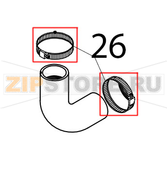 Clamp Silanos N700 PS Clamp Silanos N700 PSЗапчасть на деталировке под номером: 26