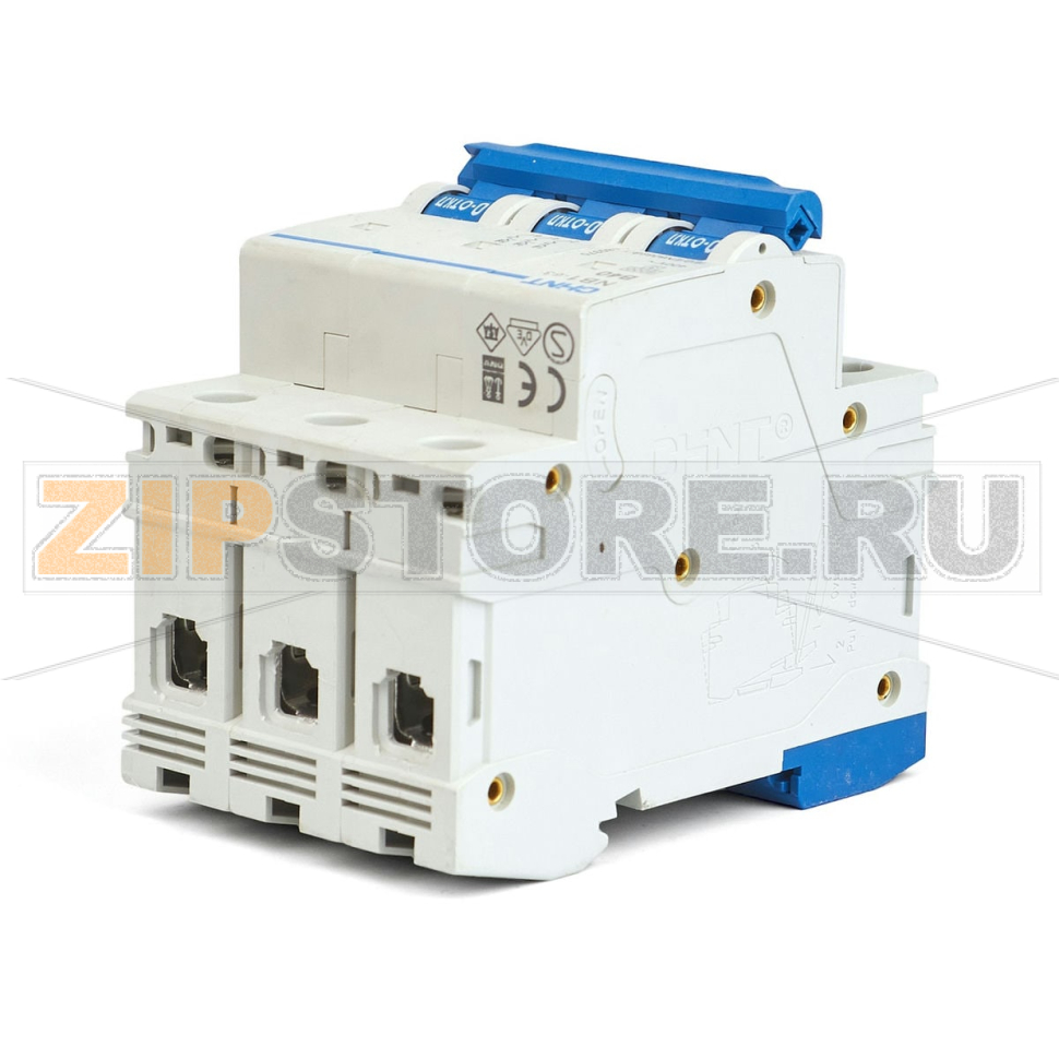 Выключатель автоматический 40 А, 6 кА, 3 полюса Chint NB1-63 