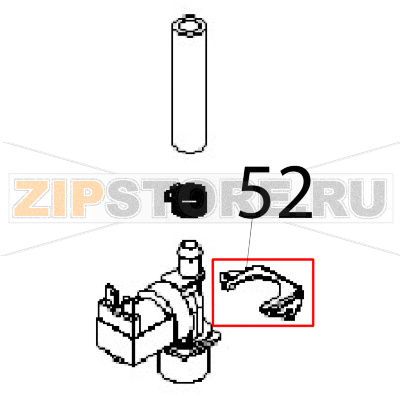 Bracket Angelo Po FM1011E1 Bracket Angelo Po FM1011E1Запчасть на деталировке под номером: 52
