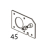 Motor bracket Godex EZPi-1200