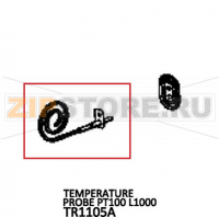 Temparature probe PT100 L1000 Unox XFT 195
