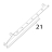 Head support plate Toshiba TEC B-852-TS22-QP-R