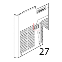Front switch plastic prot Scotsman AC 56