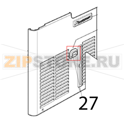 Front switch plastic prot Scotsman AC 56 Front switch plastic prot Scotsman AC 56Запчасть на деталировке под номером: 27