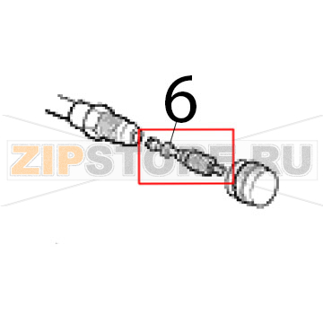 Valve core Scotsman AC 56 Valve core Scotsman AC 56Запчасть на деталировке под номером: 6