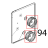 Ventola D=196, H=81, 39 pale, inox dado M8 Unox XVC 515G