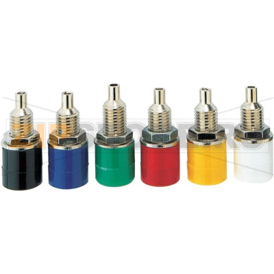 Гнездо лабораторное, Ø контакта: 4 мм, красное, 1 шт BKL Electronic 072306 
