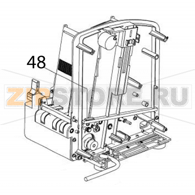 Stopper rubber Sato TG312 Stopper rubber Sato TG312Запчасть на деталировке под номером: 48Название запчасти на английском языке: Stopper rubber Sato TG312.