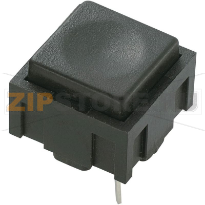 Кнопка 50 В/DC/AC, 0.025 A, 1 x выкл/вкл, без фиксации, черная, 1 шт TRU Components PBS-18B 