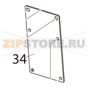 LED PC Board ass&#039;y Toshiba TEC B-SX4T-GS10/20-QQ-US LED PC Board ass'y Toshiba TEC B-SX4T-GS10/20-QQ-USЗапчасть на деталировке под номером: 34