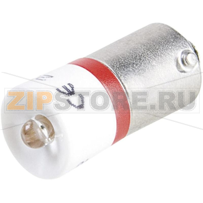 Светодиод, цоколь: BA9s, красный, 10 шт Schlegel LD9-230UR 