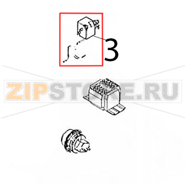 Termostato di sicurezza tripolare GAM MD44 Termostato di sicurezza tripolare GAM MD44Запчасть на деталировке под номером: 3