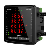 Анализатор сети 100-270 В/AC/DC, 96x96x44.5 мм, RS-485 Entes EMR-53CS