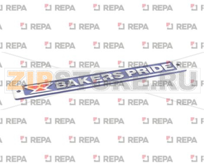 NAMEPLATE; BAKERS PRIDE; BLUE[ 