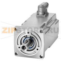 SIMOTICS S-1FK2 CT Серводвигатель М0 = 1,27 Н &#183; м; PN = 0,4 кВт при нн = 3000 оборотов в минуту (200-240 В); Степень защиты IP65; Вал D14x30 мм с шпонкой; Абсолютный датчик 22-бит + 12-битный Многооборотные (кодер AM22DQC); С интерфейсом OCC; Размер