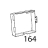 Cover for terminal box Unox XB 895