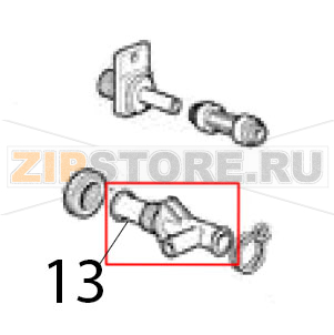 Raccordo di scarico Scotsman MF 46 WS Raccordo di scarico Scotsman MF 46 WSЗапчасть на деталировке под номером: 13